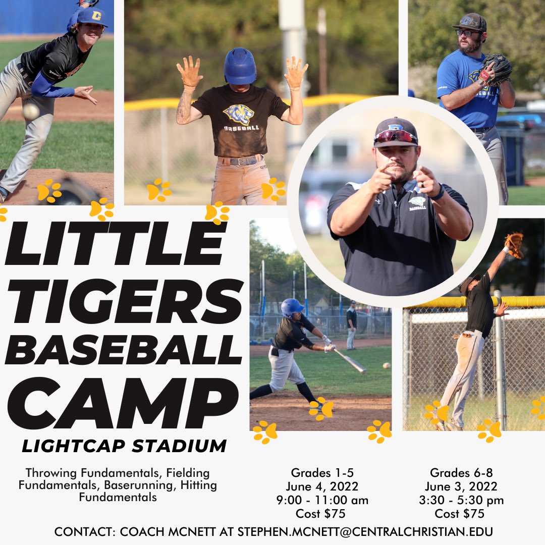 We are holding out Little Tigers Camp this summer. June 3 &amp; 4.

Would love to have you here on our field!

<a href="/MacCountySports/">McPherson Sentinel Sports</a> <a href="/macsentinel/">McPherson Sentinel</a> <a href="/McPhersonKSInfo/">City of McPherson Local Government</a>