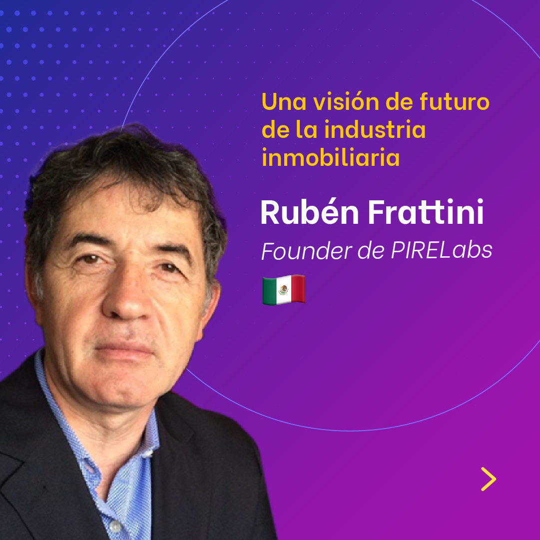 wasi_co's tweet image. Desde México 🇲🇽 #RubenFrattini – Founder de #PIRELabs e impulsor de la innovación de la industria #inmobiliaria🌎
🎥 Transmisión vía wasi.co/Congress
🗓️ Fecha: Lunes,28 de marzo.
Inscríbete aquí: lnkd.in/dqUfwhUv

#inmobiliarios #AgentesInmobiliarios #bienesraices