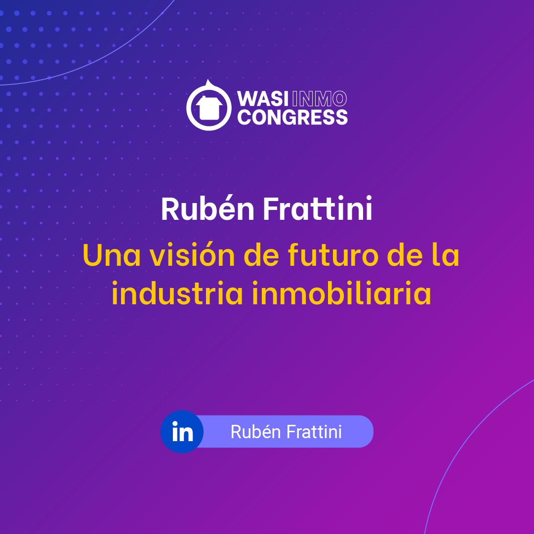 wasi_co's tweet image. Desde México 🇲🇽 #RubenFrattini – Founder de #PIRELabs e impulsor de la innovación de la industria #inmobiliaria🌎
🎥 Transmisión vía wasi.co/Congress
🗓️ Fecha: Lunes,28 de marzo.
Inscríbete aquí: lnkd.in/dqUfwhUv

#inmobiliarios #AgentesInmobiliarios #bienesraices