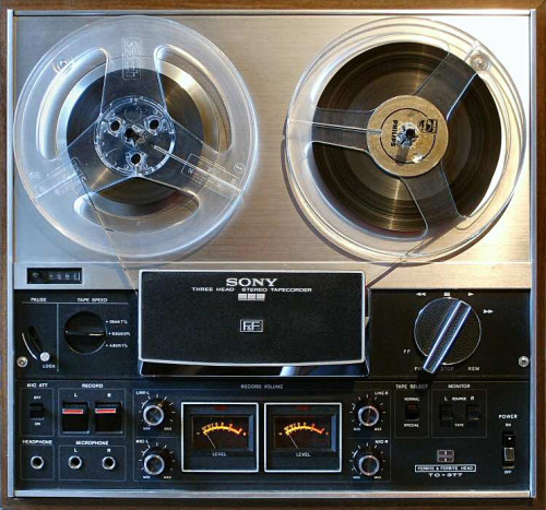 Flashbak.com on X: Sony Stereo reel-to-reel tape deck TC-377 - Japan,  1973.  / X