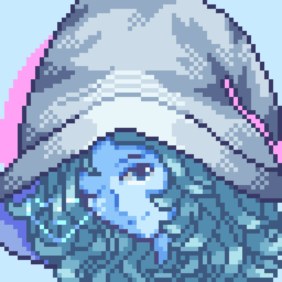 Ranni the witch

#ELDENRING #pixelart #ドット絵