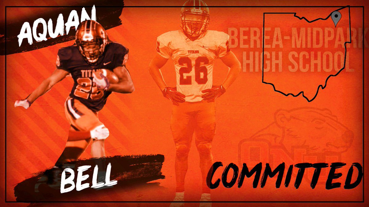bell_aquan's tweet photo. Proud to announce commitment and further my education at Ohio Northern University 🐻‍❄️‼️@OhioNorthernFB @CoachCruzen https://t.co/r9Oen8waIt