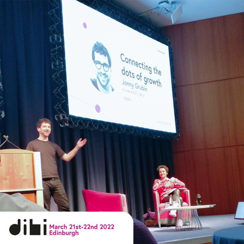 What fun it was sharing my story at <a href="/dibiconf/">Design It; Build It</a> in Edinburgh yesterday #dibi2022