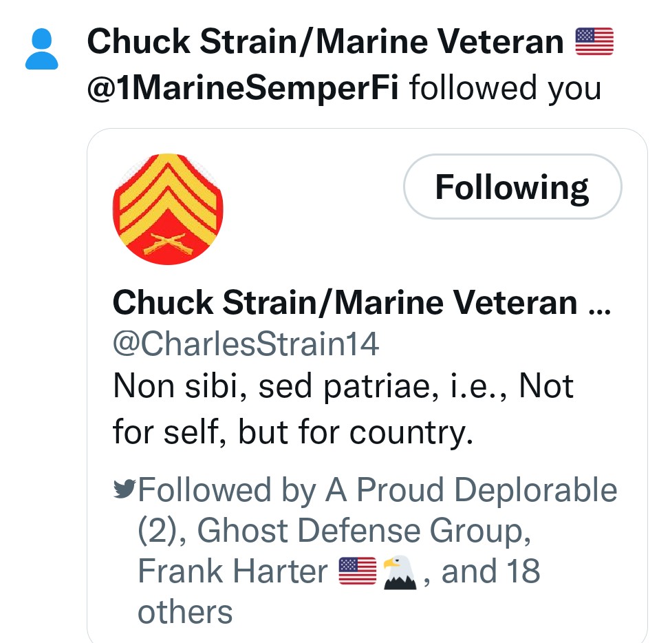 @LadyAg72 @GhostDefense @ChunkyButtNY @CharlesStrain14 @KittyTigerlily1 @mlvanbrit @Anthony4242 @truth_sniper @Hfmbears @adfigg @KT10030689 @DarbyDespencer .
Charles is back...
.