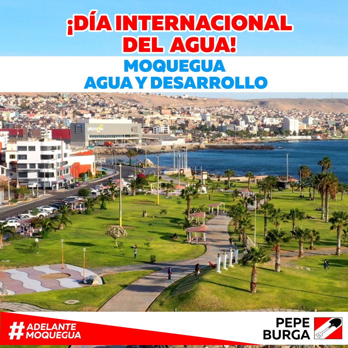 BurgaPepe's tweet photo. #Moquegua | Cada 22 de marzo se conmemora el Día Internacional del Agua, con el fin de incentivar y concientizar su uso. Muchas regiones como nuestra querida Moquegua sufren por la falta de este recurso hídrico. Aprendamos todos a cuidarla.

¡Moquegua, te quiero bonita! 😁 https://t.co/DHJfKcScMS