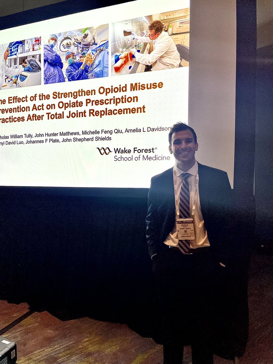 Whirlwind couple of days, but had a blast in Chicago <a href="/AAOS1/">AAOS</a>! Now back to Winston to ice my legs, pop some ibuprofen, and get ready to turn 25 this weekend. #AAOS22