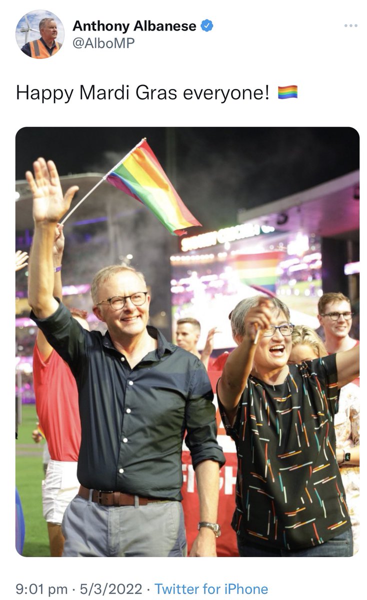 shanebazzi's tweet photo. Albanese proud to deny the existence of trans people just weeks after attending Mardi Gras. This is what we mean about politicians pinkwashing. Fucking shameful. This election is going to be so painful. https://t.co/4HaPYjZIln