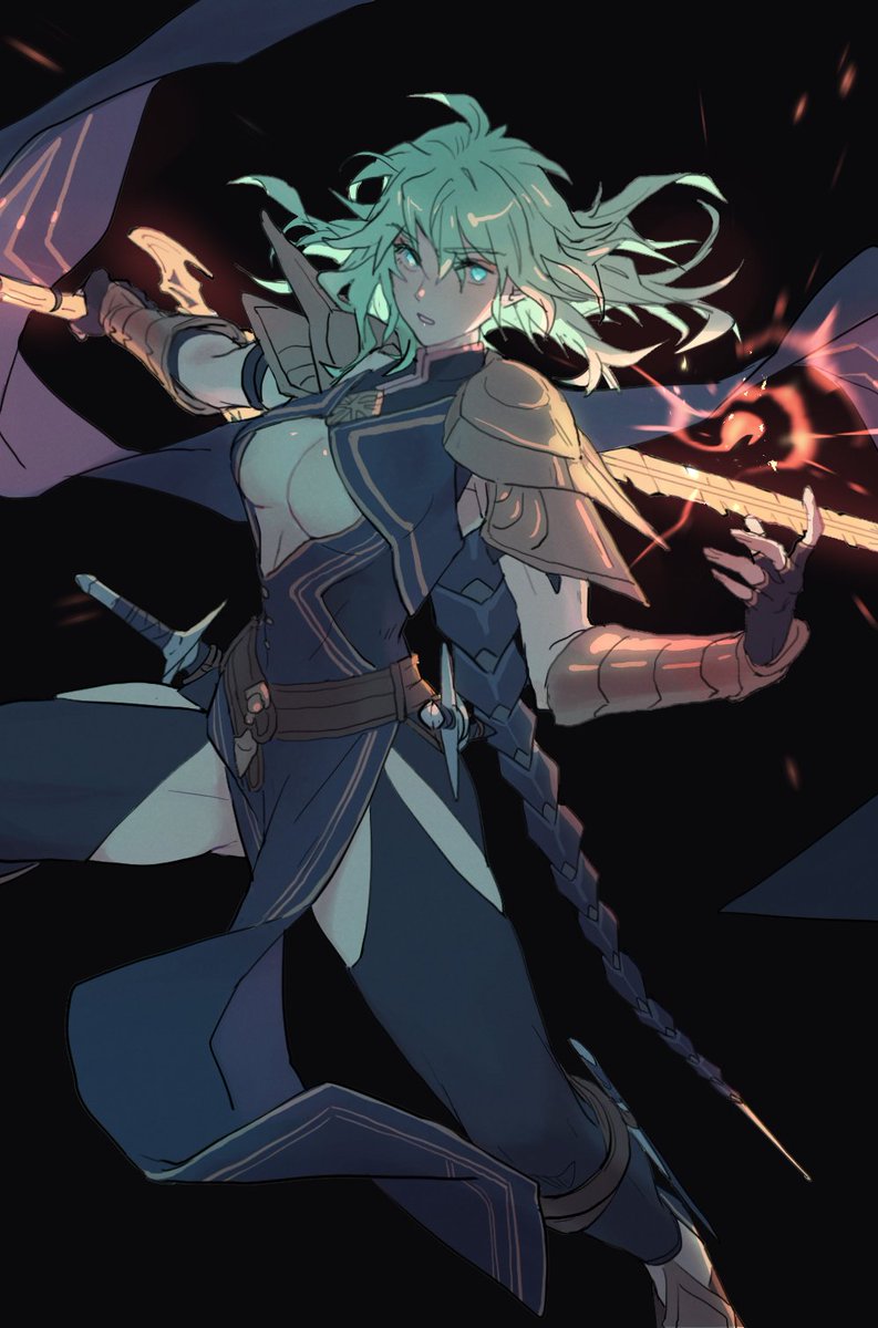 faith0m's tweet photo. Finally resumed Silver Snow and was reminded how much I liked Assassin Byleth... #FE3H https://t.co/TNwi8S1A3J