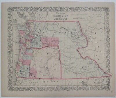 NewWorldMaps's tweet photo. Featured in our latest #newsletter:
Original pre-statehood map of #Oregon and #Washington, shows both territories extending to the #RockyMountains and the western border of the Dakota Territory.
$249.99
https://t.co/oOzNMt2Uqx
#Traveltuesday #AntiqueMap #ColtonMap #map #maps https://t.co/mSx2fPMNsY