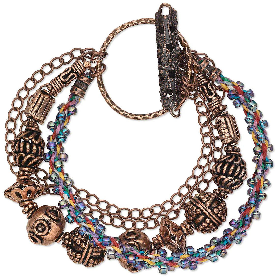 FireMtnGems's tweet photo. If you like this #bracelet, then you're in luck! Jewelry-making expert Tammy Honaman shares her beautiful design and step-by-step instructions here: https://t.co/loPmDf5PxH
#FMGProject #DIYJewelry https://t.co/iKP9d4Sz9c