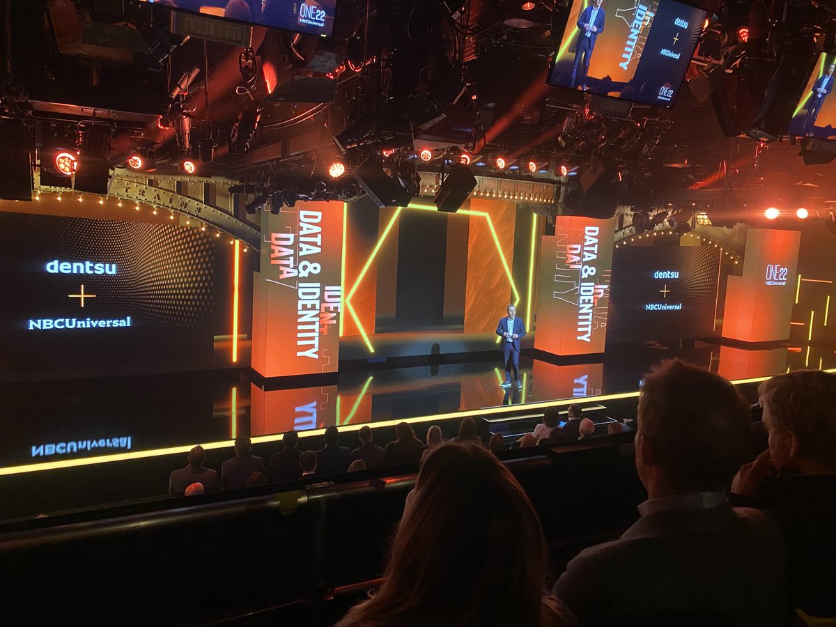 dentsuUSA's tweet image. NBCUniversal’s Chief Data Officer John Lee highlights our newly announced partnership with @NBCUniversal at the #NBCOne22 developer conference at 30 Rock 👏 Learn more about this partnership below, in case you missed it: 👇