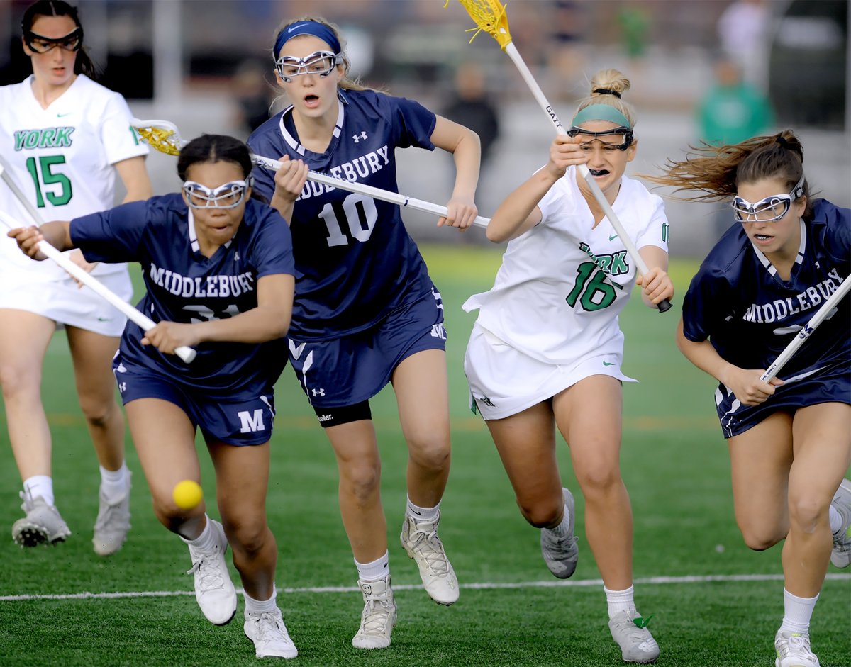 York College women fall to Middlebury in lacrosse. Catch the score and a slice of the action here! bit.ly/36F8fgN @YorkDispatch <a href="/YCPWLacrosse/">York Womens Lacrosse</a> <a href="/MiddAthletics/">Middlebury Athletics</a>