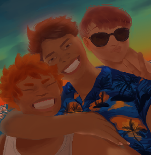 theawesomerazz's tweet photo. hey #artistsofthecaribbean im razz, im 🇵🇷🇭🇹, im a they/theming dyke,   i have 100,000 wips but at least theyre all the bomb dot com dot co dot uk https://t.co/0DRo0ZXANh