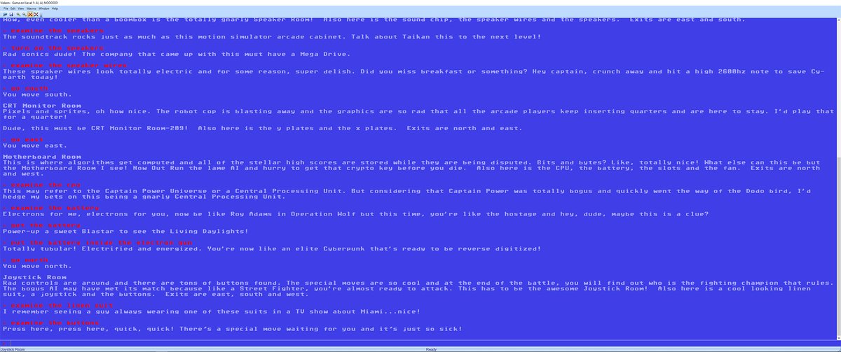 World’s first #NFT text adventure video game: only 100 copies available as an NFT on #OpenSea. Can’t buy this on #Steam Clear the game &amp; we’ll mail you a 3.5” floppy disk with a cool retro puzzle to solve. Get your copy now before they’re gone! videon.systems #NFTdrop