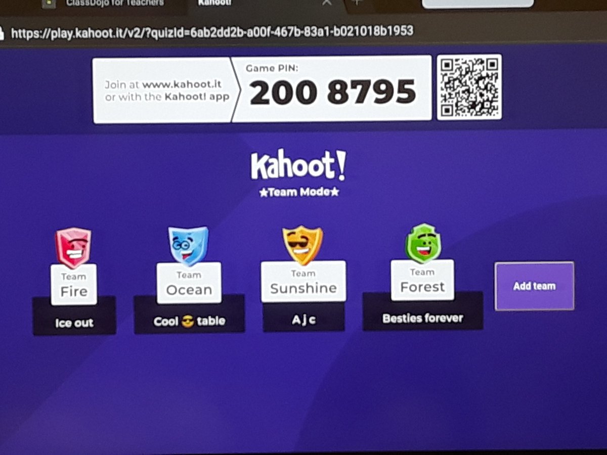 FlojeanO's tweet photo. @Kahoot A friendly game of Kahoot! turn into a fierce competition over Fractions. #Fractions My students loved playing the game which reinforced their learning and a good CFU tool. @BurrusES  Yeah Fractions! @HISD_ElemMath https://t.co/nZO447eOlJ
