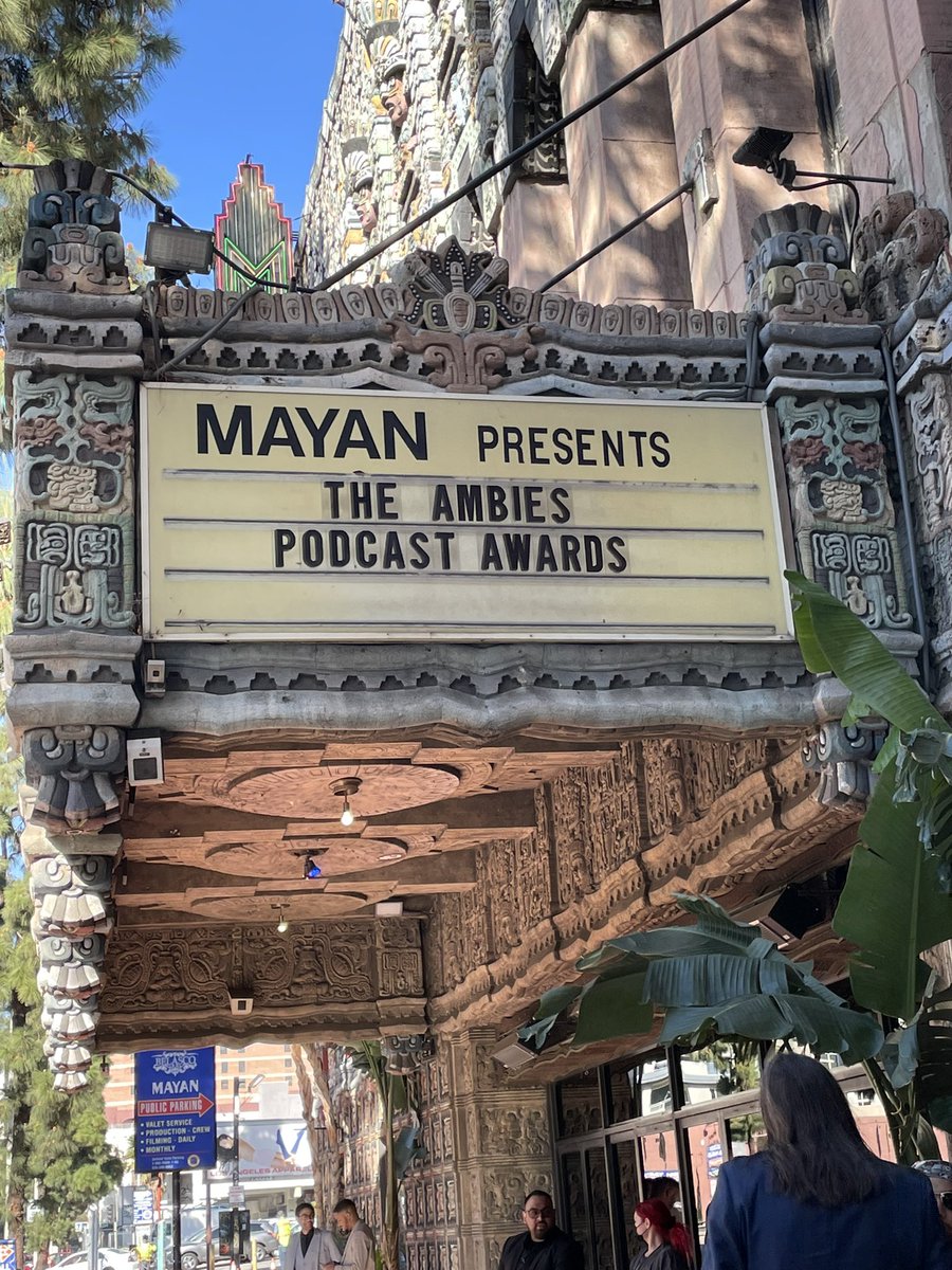 I've arrived. Wish us luck! #OverheardNatGeo #TheAmbies