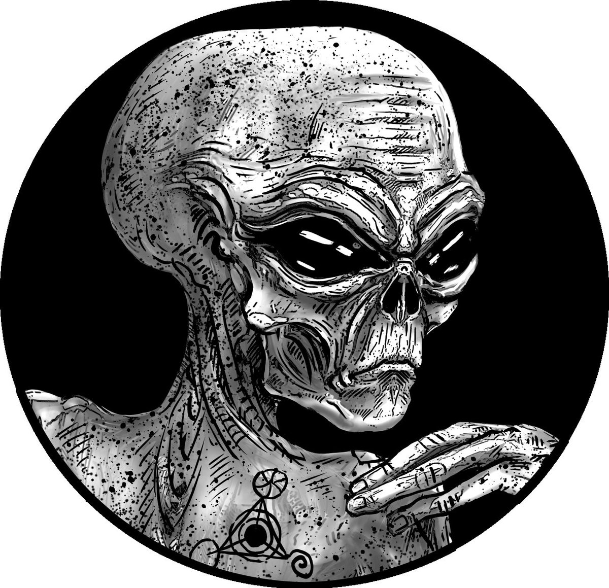 ufoproof's tweet photo. @vocalmindsophia @olof_rockner  is the artist he's the best. He nailed my experience and captured it perfectly. Funny enough this isn't the first time he's done artwork for me. Close to 7 years ago he came across my YouTube channel and offered to create a logo for me which I still use today 👽🛸 https://t.co/1g2X1P0p1M