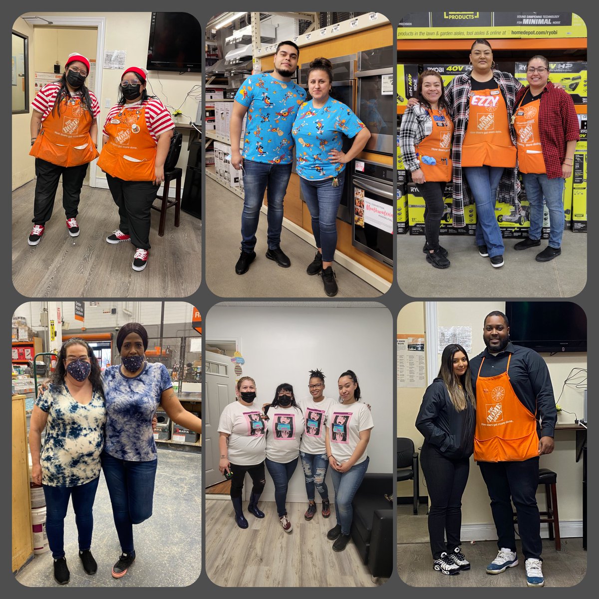 Success Sharing Spirit Week!! Twin Day @ Store 1911 🧡 <a href="/ezzyavila/">Esmeralda Avila</a> <a href="/kpl_93/">Karla Lopez</a> <a href="/PabloMarin2326/">Pablo Marin</a> <a href="/JarvisPledger/">Jarvis Pledger</a> @kassTHD <a href="/1911Cicero/">1911 Cicero</a> <a href="/LilyGSV/">Lydia Garcia</a> <a href="/D65Hutch/">Gary Hutchinson</a> <a href="/MikeRousek/">Mike Rousek</a> @LemmaTony <a href="/CherieAbbinanti/">Cherie Abbinanti</a> #HomeDepot #SpringSpiritWeek