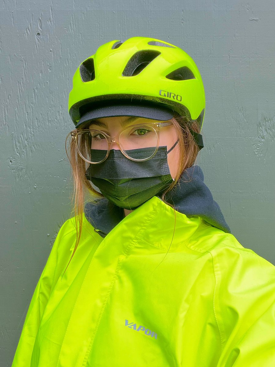 thebikedr's tweet photo. Guess you could say this jacket knows how to make a Impac 😉                         
High visibility gear is great to have for added safety, especially on gloomy days like today. https://t.co/EX7wDvCMBs