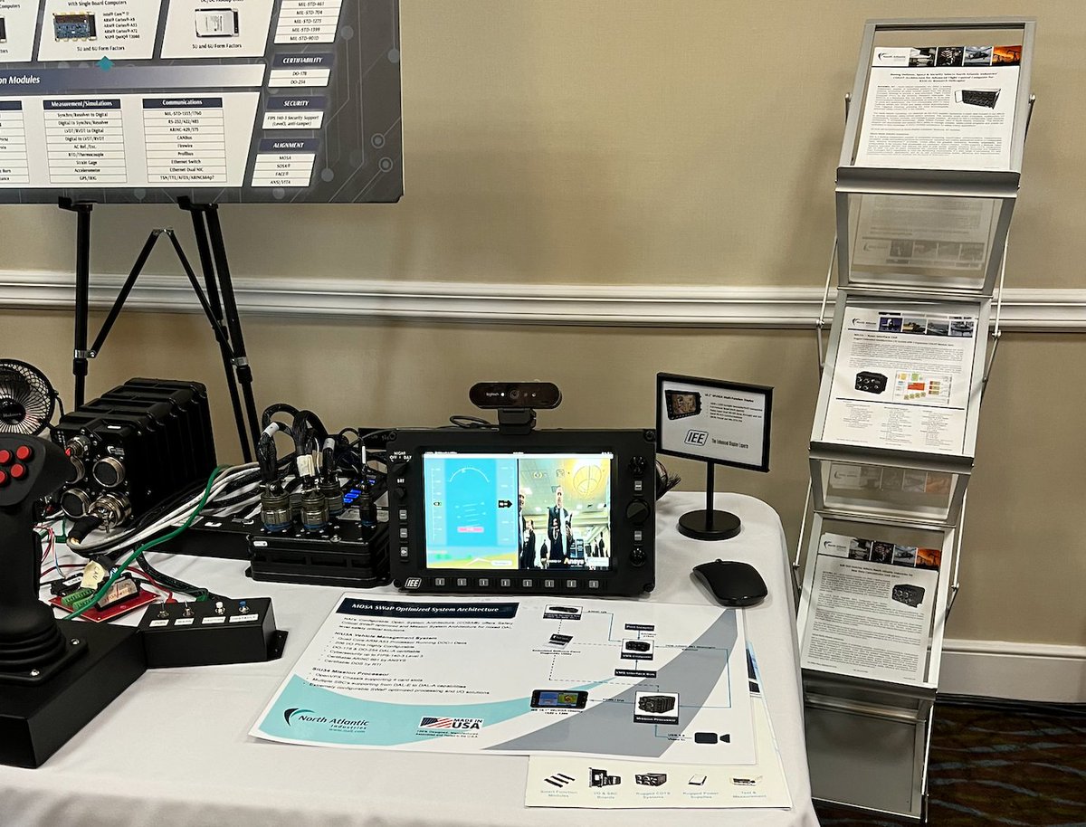 NancyKing's tweet photo. IEE was featured at the Tri-Service Open Architecture Interoperability Demonstration (TSOA-ID) with North Atlantic Industries, to demonstrate IEE's modular integration capabilities.
3/15/22 in Solomons, MD.
Contact Steve Motter for more info: smotter@ieeinc.com.
#leddisplays https://t.co/UCf71fJ4iU