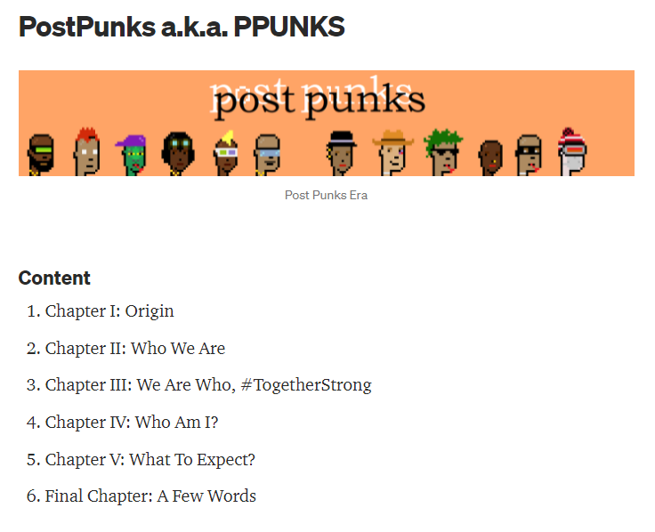 PostPunks 🔶 ¡Join the #rePPUNKblic! tweet media