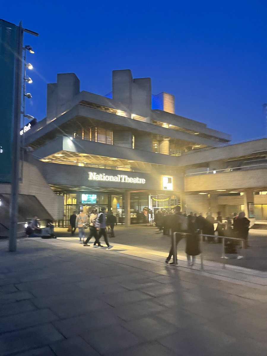 Oh so good to be back <a href="/NationalTheatre/">National Theatre</a>