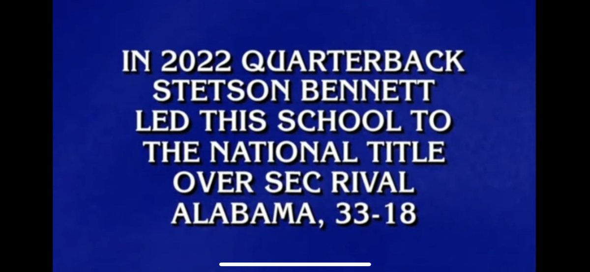 mackaybrown98's tweet photo. i’ve never answered a jeopardy question faster https://t.co/f6DrrFaBSy