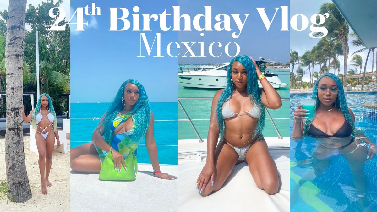 24th Birthday Trip To Mexico | Travel Vlog
youtu.be/7NkxOHkJJJA