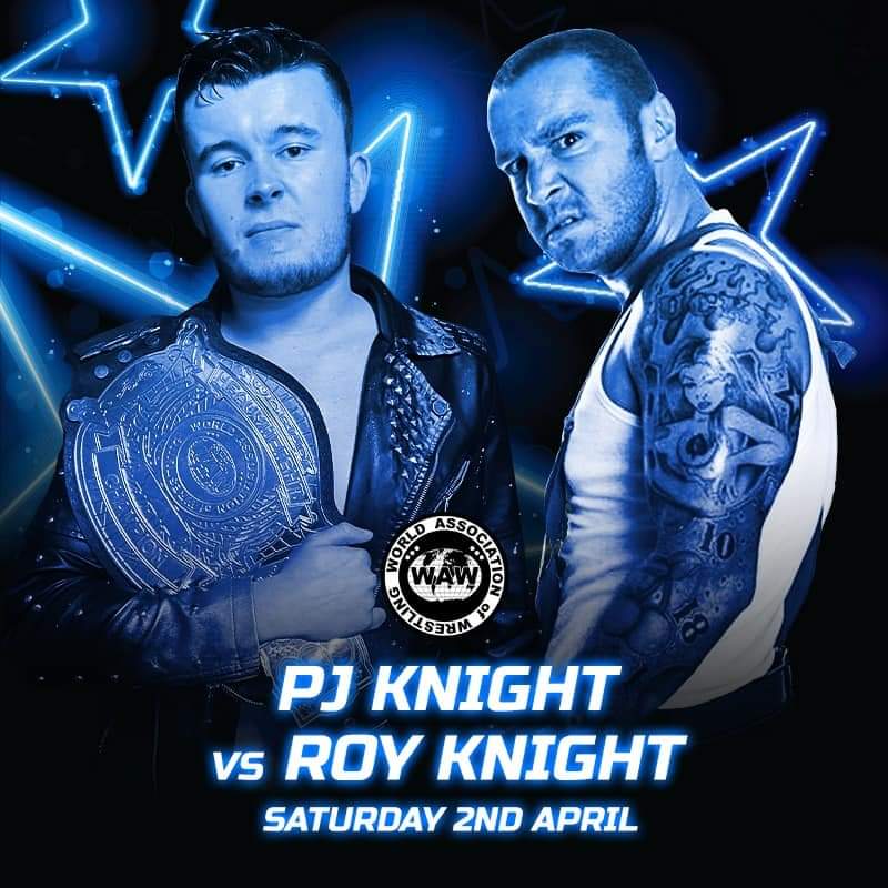 UVProducts's tweet photo. WAW LIVE SHOW
Saturday 2nd April 2022 🇬🇧
- #RICKYKNIGHTJR vs @DeanAllmark
- @PJKnight18 vs @RealRoyKnight
- #TONYKNIGHT vs #BRETTSEMTEX
https://t.co/K5kLgLe1wc
#UKWrestling #waw #wawuk #SUPPORTINDEPENDENT #independentWrestling
#norwich #wrestling #KnightFamily https://t.co/LuTkEAlIeo