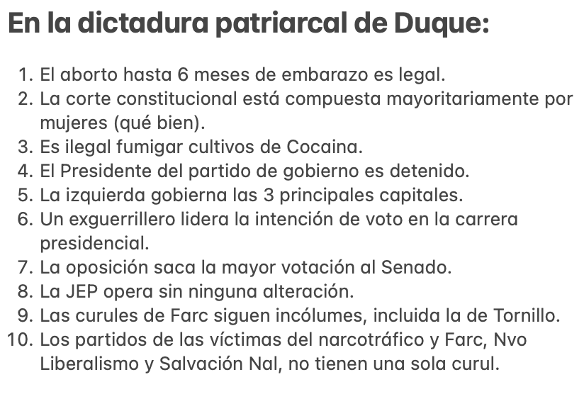 Jerónimo Uribe tweet media