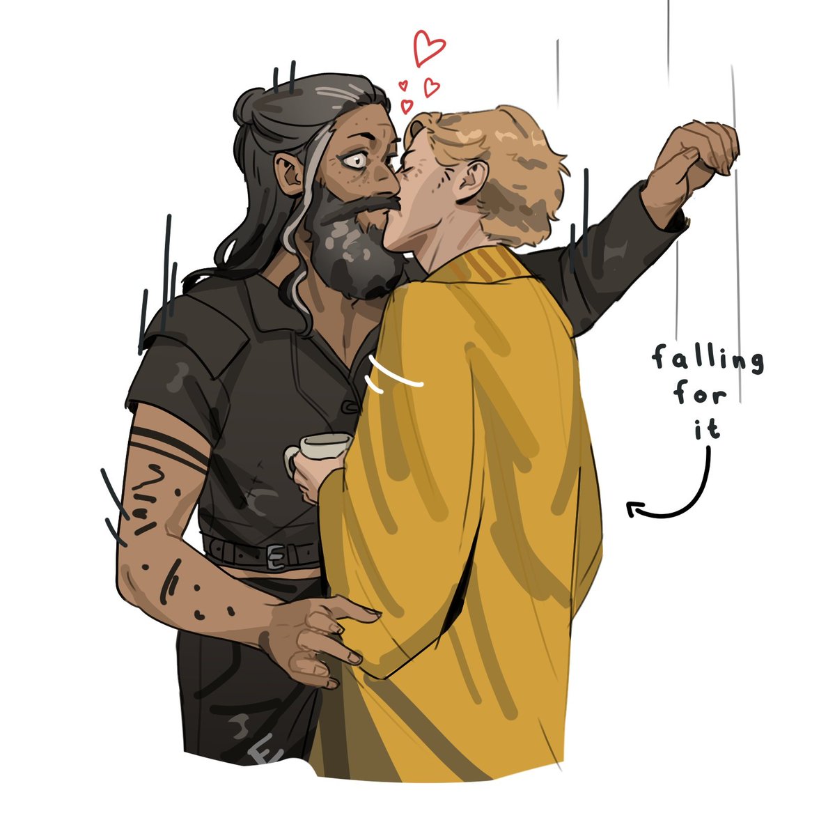 don't forget to give your pirate a smooch today ☠️✨ #OurFlagMeansDeath