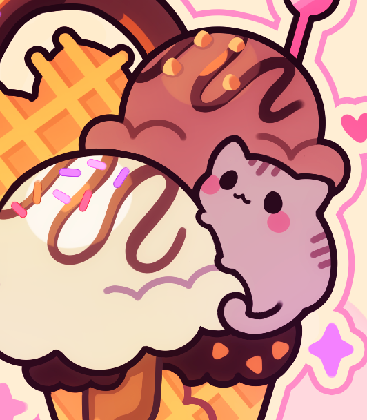 KimilyCatfe's tweet photo. which scoop is your favorite?
vanilla, chocolate, or kitty? 😋💕🍦
#berrurii2k https://t.co/heWPDsbElE