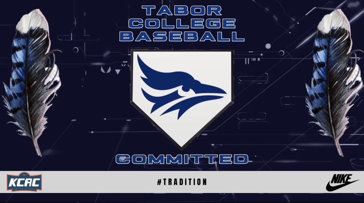 DominickRios8's tweet photo. Blessed to announce my commitment to Tabor College. Thank you to all of my family, friends, and coaches that have helped me along the way. Excited for next year #GoBluejays https://t.co/JaUBMHxu5x