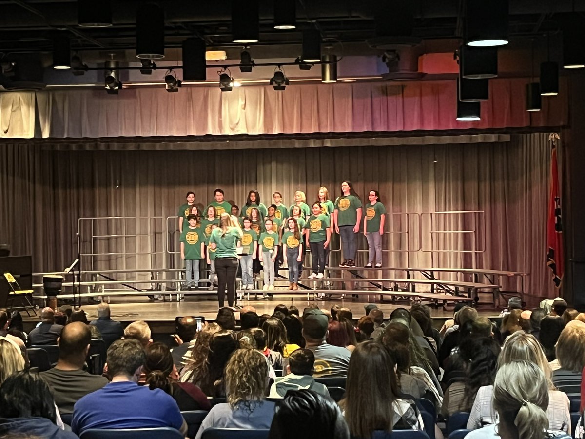 sneeda_PHMS's tweet photo. Our auditorium was filled with the beautiful voices of @BESboro @MES_Mustangs and @ChristianaES1 this evening. Thanks to all who made the choral festival possible for our communities! https://t.co/H8Fq2ZhgLT