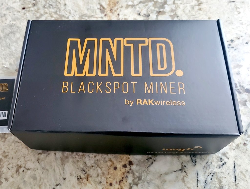 My Helium Miner from <a href="/getmntd_/">MNTD.</a> finally came in 🙌 $HNT