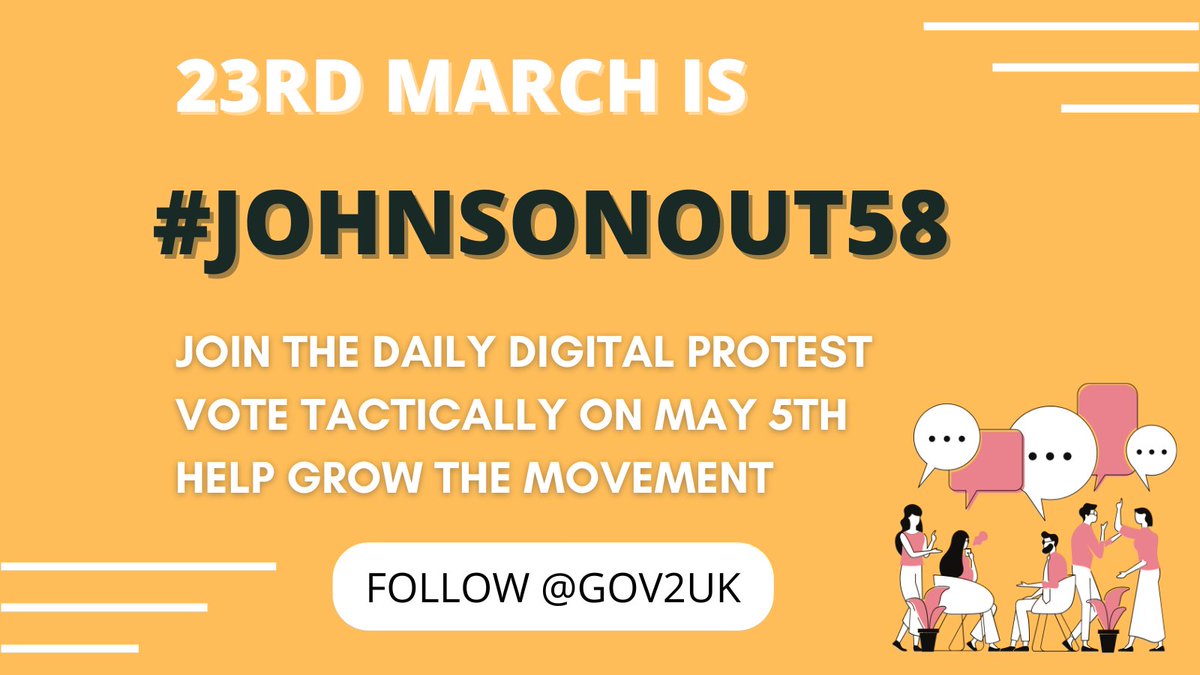 ChirpyChet's tweet image. Today is #JohnsonOut58