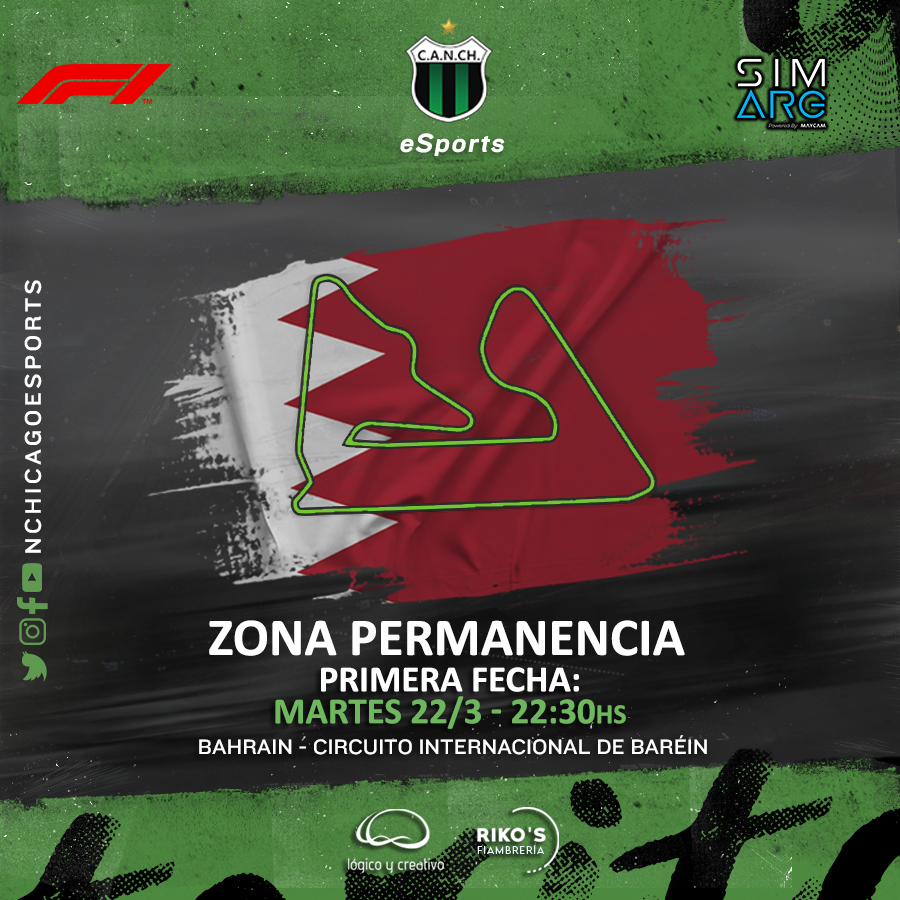 nchicagoesports's tweet photo. #F1🏎️
Hoy se corre la Primera fecha de #SimArg! A las 22:30 hs nos podes ver por Twitch en /simargformula🤟
Mucha suerte equipo!🏁
#AhoraChicago💚🖤 https://t.co/K7suYX0brs