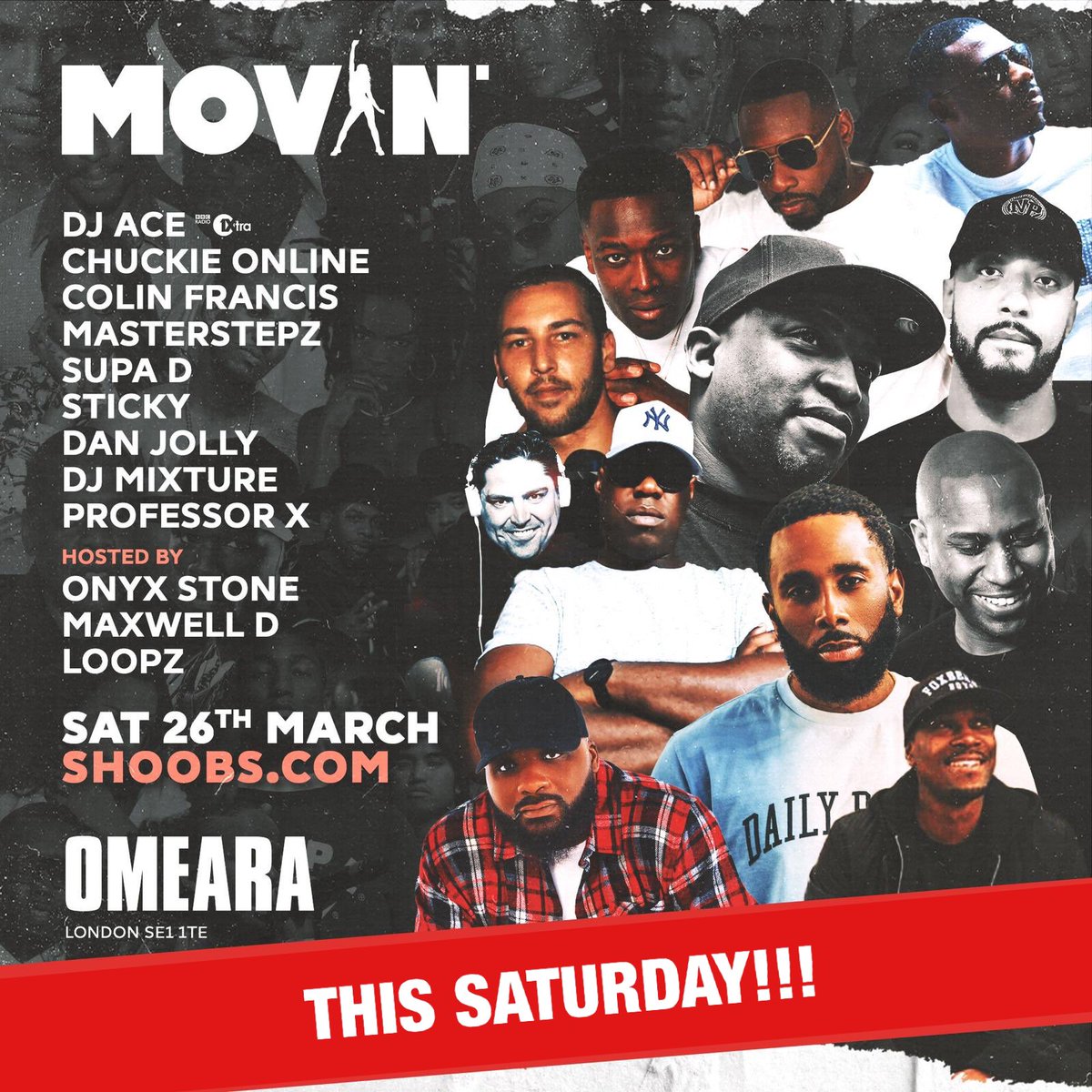 This coming Saturday ill be at MOVIN alongside some sick performers 🔥🔥