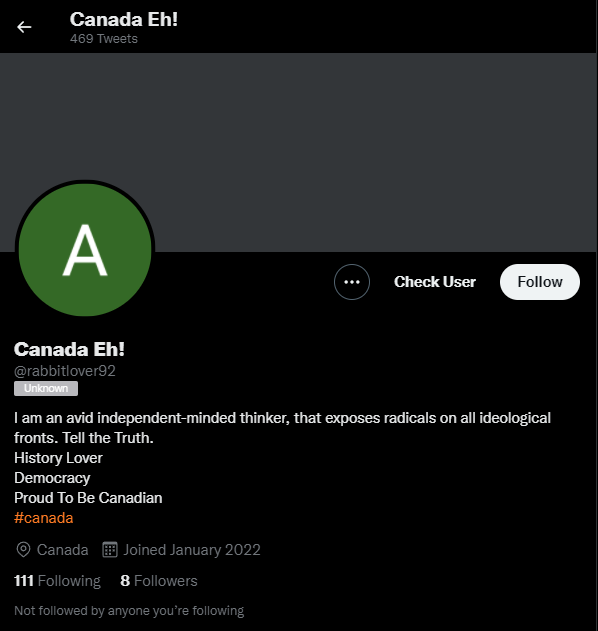 jnarai's tweet photo. Hi, Misfits.π΄ββ οΈ
Tgt of Opportunity/#TOO: rabbitlover92
Profile Link: https://t.co/ZgOVxtWFKz
GeoLoc: C/#YEG, Canada
Reason: Engaged in unverified doxxing & harassment of multiple parties, causing undue threat & further risk of harm.
#ReportAndBlock #ECMFLEET #314rats #FlySafeo7 https://t.co/1Xrq0D8Vdd