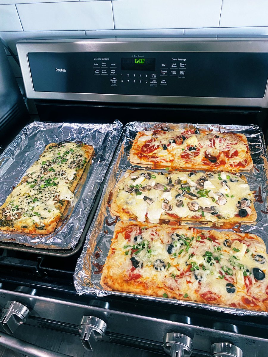 Homemade flat bread pizzas on the menu tonight, customization is key for customer satisfaction