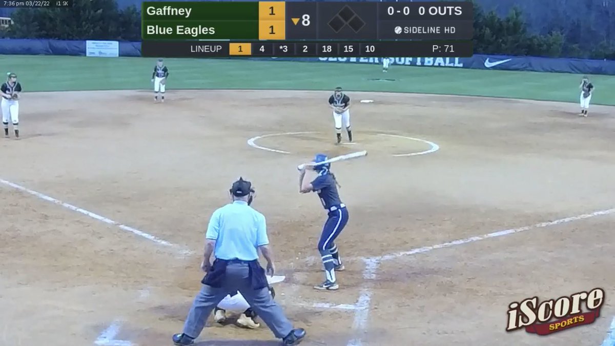 How many softball games can one watch at the same time? One extra when future Saint <a href="/abigailprice00/">Abigail Price</a> is carrying her team into extras in the circle!