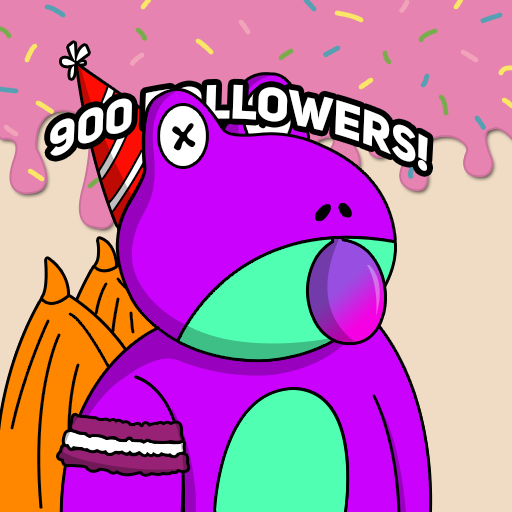 frogs_crypto's tweet photo. We Have Officially Hit 900 Followers 🎊

Thank you to everyone who has shown support so far! ❤️

Lets push on to 1000! 💪

#NFT #NFTGiveaways #NFTCommunity #NFTs #NFTGiveaway #NFTCollection #NFTProject #NFTdrop #CNFTGiveaway #CNFTCommunity #CNFTs #CNFTdrop #cnftproject #followers https://t.co/BL3I61CKLl