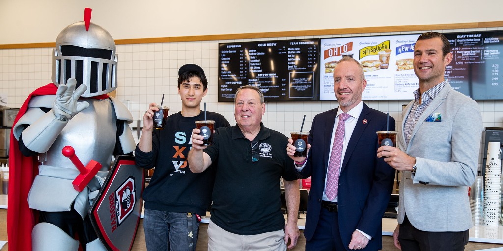 Today, we officially opened the <a href="/Saxbys/">Saxbys</a> on our campus. Stop by the Student Success Center during the week to enjoy some delicious food or drinks.