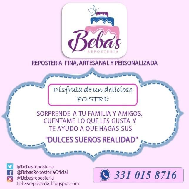 bebasreposteria's tweet photo. Me pongo a tus órdenes para tus eventos, celebraciones o por el simple gusto https://t.co/IHuKckqqRH