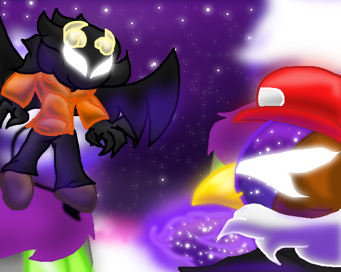 bossmiller52's tweet photo. Me and gokat about to have a bit of of a fight together
And it's nothing that important
Hope you people are doing well

 #BossmillerArt #Gokatart #art #digitalart #cosmicbird #cosmic 🎨🖌️

Tweet tweet 🐦🐦 https://t.co/fHnTVhTdkK