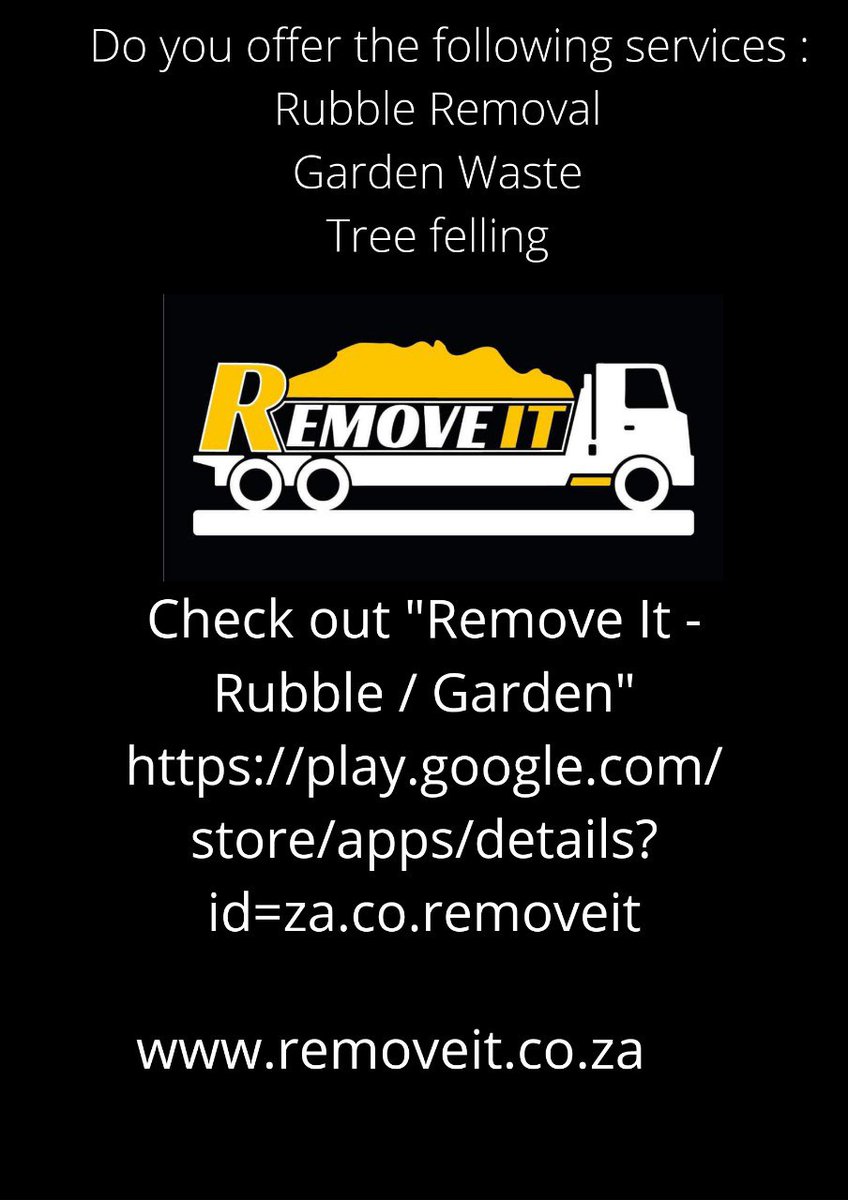 Removeit7's tweet image. DM me for any questions
#rubbleremoval
#Constructionsa
#treefelling