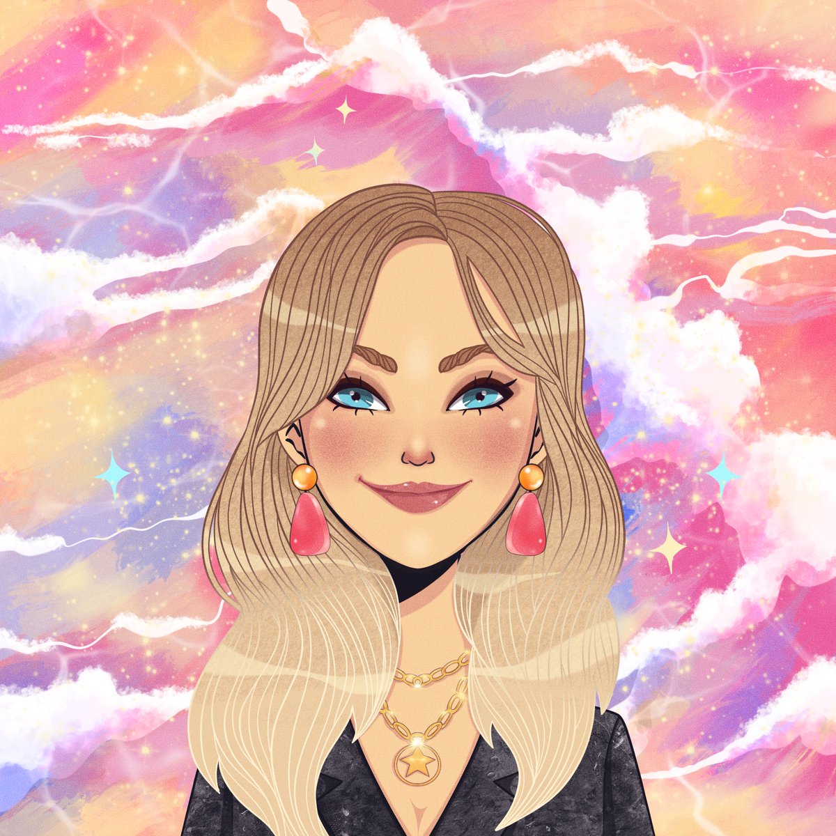 soulcafenft's tweet photo. Happy birthday to this beautiful ray of @hellosunshine, @ReeseW ☀️ We'd love to send you this beautiful honorary 1:1 by our artist @Alisha_illustr to celebrate your special day! 🎂

Let us know if we can mint this and send it to you 💜 https://t.co/KRZv7lRrOE