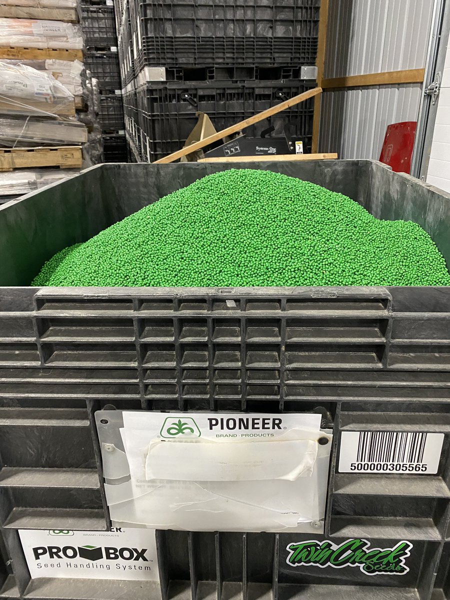 So far this week it’s been all sorts of fun getting treaters fired up!  LumiGEN treated beans from JD Lantz, Keith DeMoss, and Ben Sanberg.