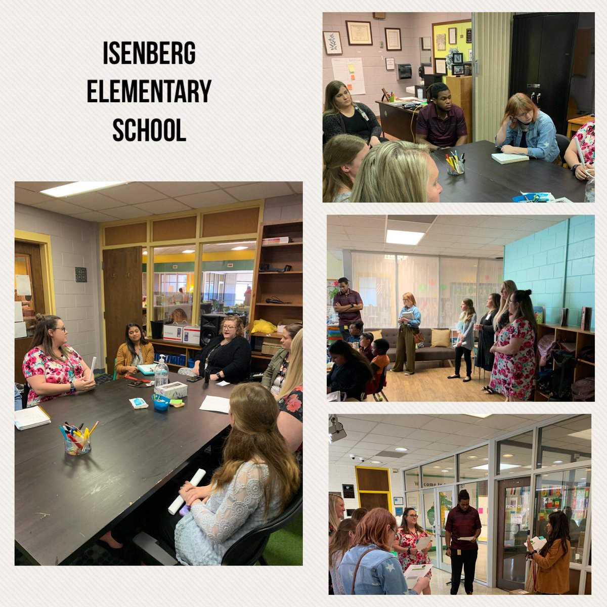 Susan Heaggans (@heaggans3) on Twitter photo Apprentices enjoyed an awesome visit at Isenberg Elementary. Students gave valuable feedback. Great conversations with Principal Miller and team about dual language immersion program, school culture, global initiative, and reading/math instruction.<a href="/IESGators/">Isenberg Elementary</a> <a href="/koontzpanthers/">Koontz Elementary School</a> Apprentices enjoyed an awesome visit at Isenberg Elementary. Students gave valuable feedback. Great conversations with Principal Miller and team about dual language immersion program, school culture, global initiative, and reading/math instruction.<a href="/IESGators/">Isenberg Elementary</a> <a href="/koontzpanthers/">Koontz Elementary School</a>