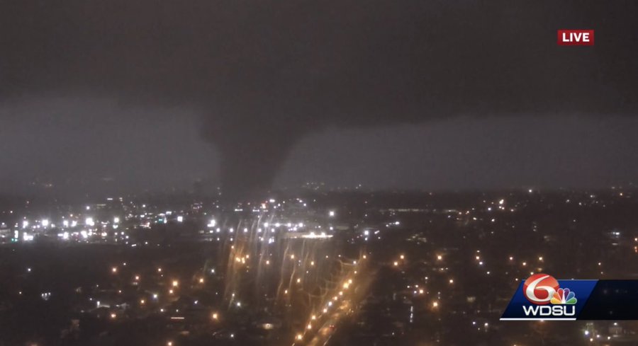 Tornado touches down in New Orleans | CTV News